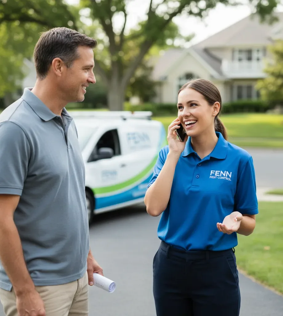 Fenn Pest Control customer support in Vestal